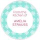 Snowflakes Kitchen Round Gift Stickers in a Jar Image 2 of 2